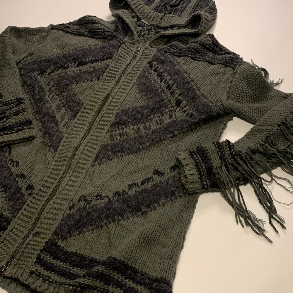 Free people zip-up